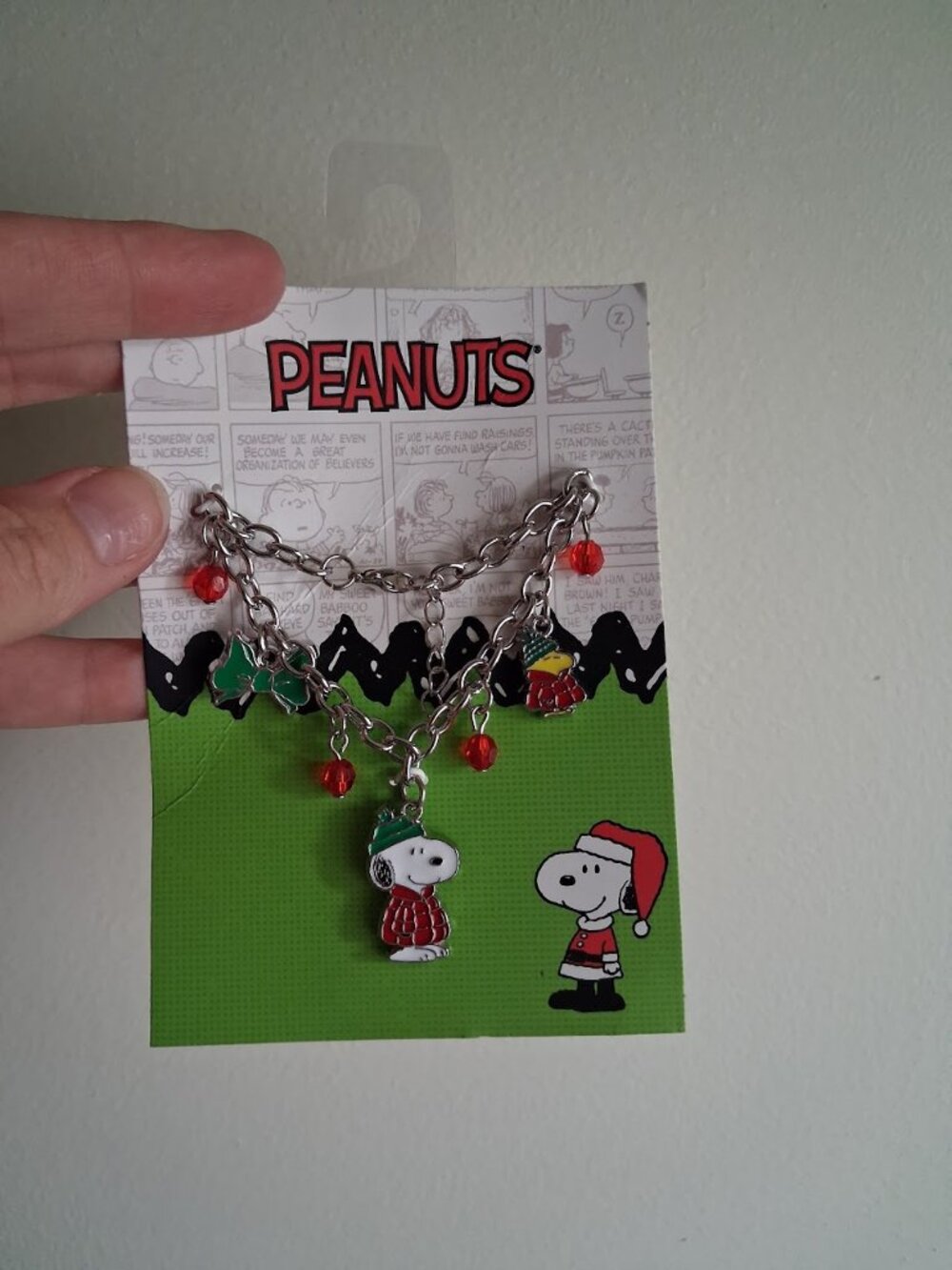 Peanuts Snoopy charm bracelet